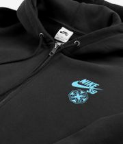 Nike SB x Di'Orr Greenwood Zip-Sweatshirt avec capuchon (black)