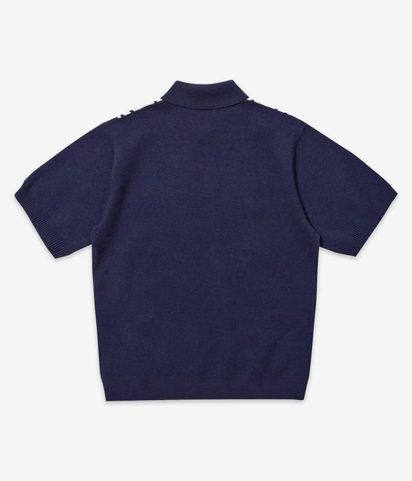 Hélas Bronx Knit Polo-Shirt (navy)