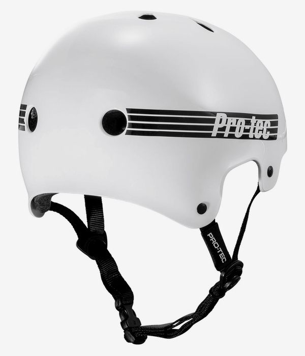 PRO-TEC Old School Kask (gloss white)
