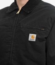 Carhartt WIP OG Detroit Dearborn Jacke (black aged canvas)