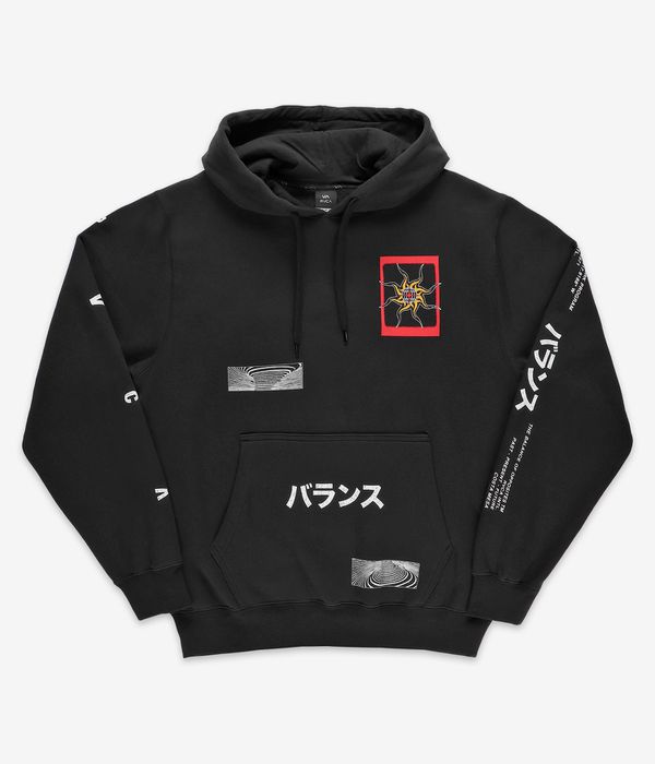 RVCA Black Sun sweat à capuche (black)