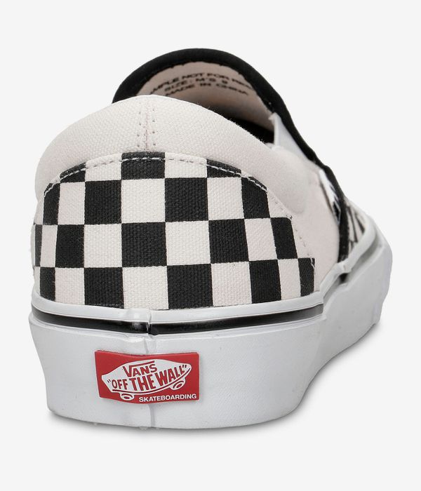 Vans Skate Slip-On Schoen (checkerboard black off)