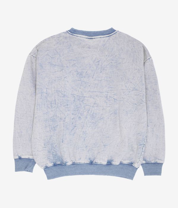 Fucking Awesome Little Stamp Snow Wash Sweatshirt (dusty blue)