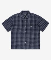 XLarge x Crenshaw Skate Club Embroidered Plaid Shirt (navy)