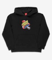 Santa Cruz Toadstool Dot Bluzy z Kapturem kids (black)