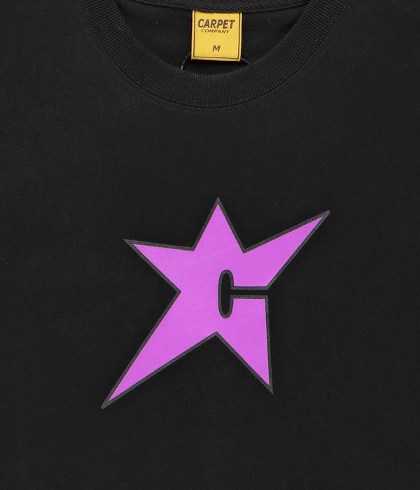 Carpet Company C-Star Logo Camiseta (black purple)