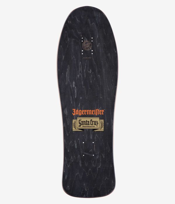 Santa Cruz x Jägermeister Kendall Deer Reissue 10.18" Tabla de skate (black)