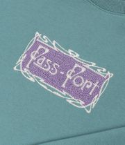 Passport Plume Sweatshirt (washed out teal)