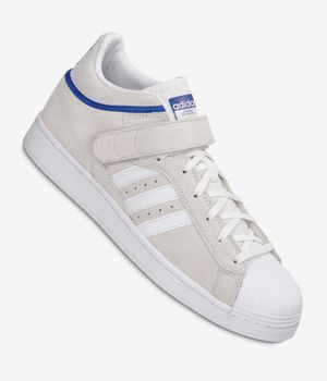 adidas Skateboarding Pro Shell ADV Shoes (crystal white white team royal b)