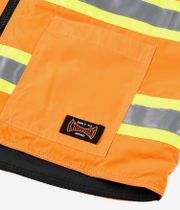 Independent BTG Work Reversible Weste (black orange)