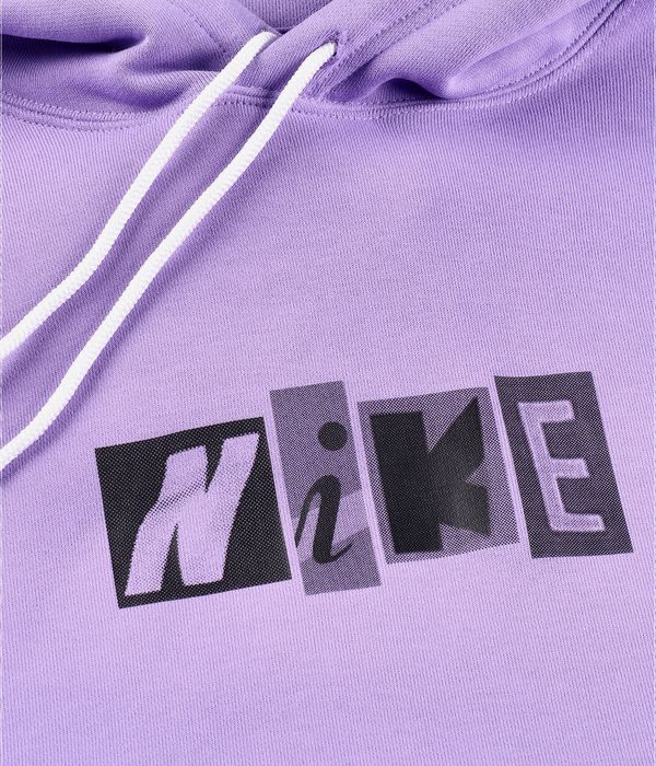 Nike SB Copyshop Letters Bluzy z Kapturem (space purple)