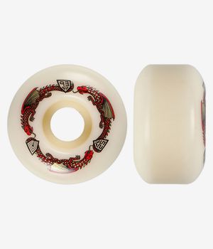 Powell-Peralta Dragons V1 Symmetrical Narrow Ride Wheels (offwhite) 52 mm 93A 4 Pack