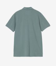 Carhartt WIP Chase Puque Polo-Shirt (silver pine gold)