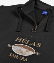 Hélas Sahara 1/4-Zip Sweater (black)