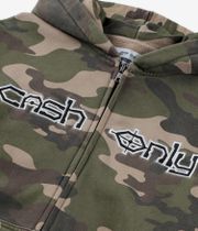 Cash Only Protocol Zip-Hoodie (washed camo)