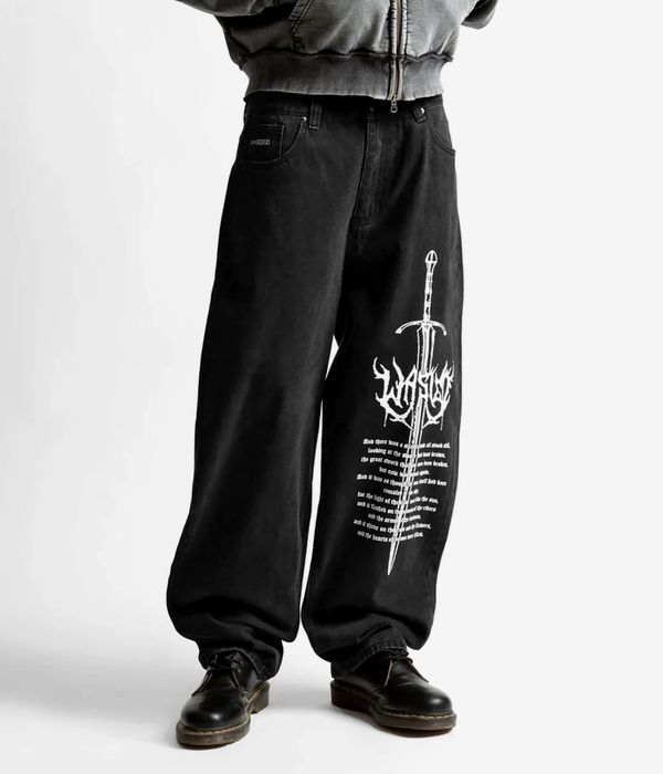 Wasted Paris Sword Casper Jeans (faded black)