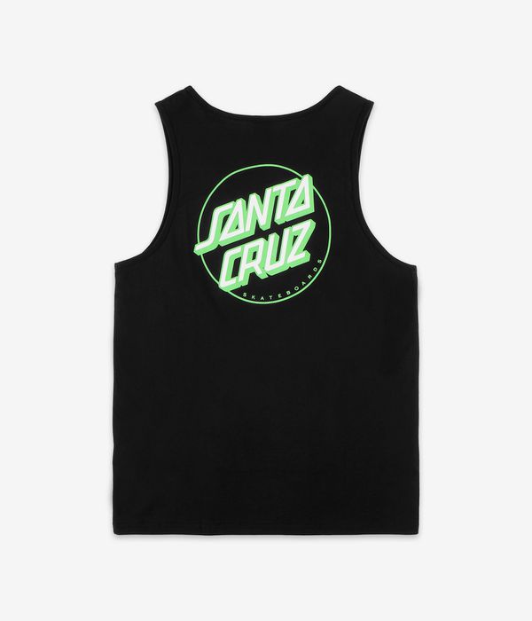 Santa Cruz Partial Dot Tank-Top (black)