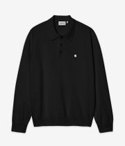 Carhartt WIP Madison Polo-Shirt (black white)