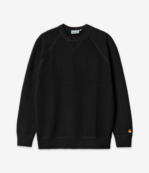 Carhartt WIP Chase Sweater (black gold II)