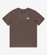 The North Face Simple Dome T-Shirt (smokey brown)