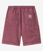 Carhartt WIP Flint Organic Moraga Shorts (dusky pink garment dyed)