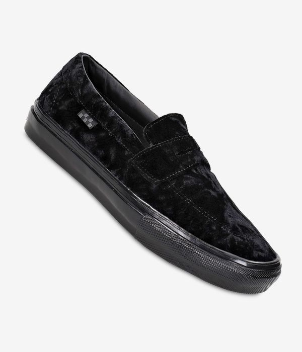 Shop Vans Skate Style 53 Velvet Shoes (black) online