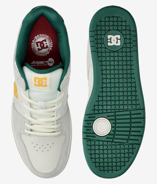 DC Manteca 4 S Shoes (off white dark green)