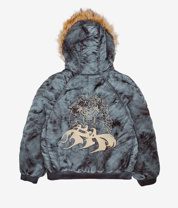 Fucking Awesome Savie Hooded Bomber Kurtka (black)