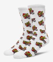 Santa Cruz Toadstool Dot Socks US 9-12 (white)