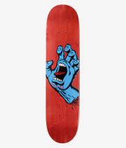 Santa Cruz Screaming Hand 8" Skateboard Deck (red)