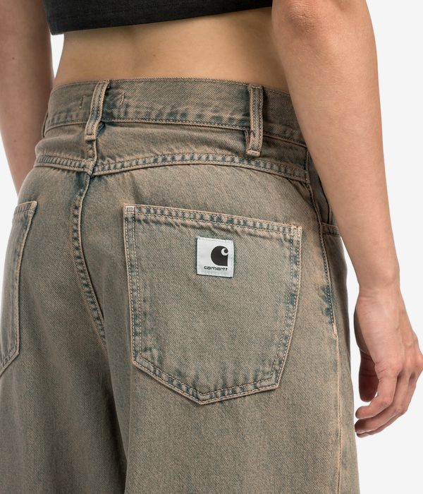 Carhartt WIP W' Brandon Pant Smithtown Jeans women (blue leather garment dyed)