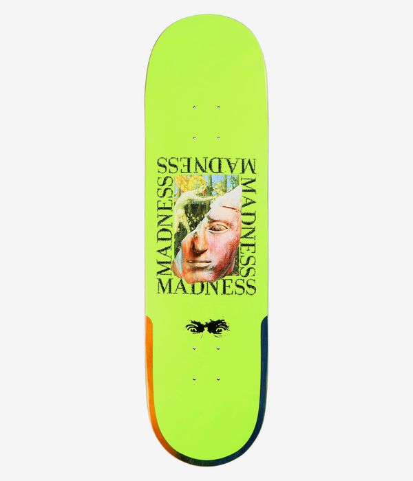 Madness Labotomy 8.5" Skateboard Deck (neon yellow)