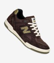 New Balance Numeric x Krooked 600 Shoes (chocoalte olive)