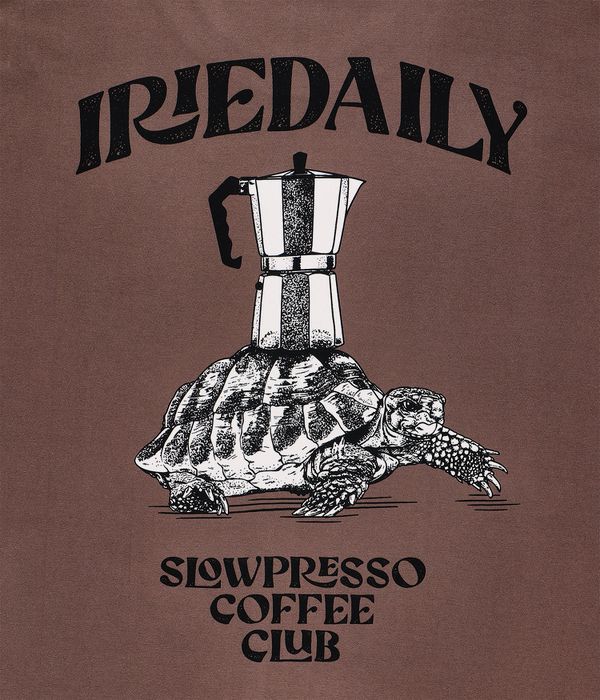 Iriedaily Slowpresso T-Shirt (mocca)
