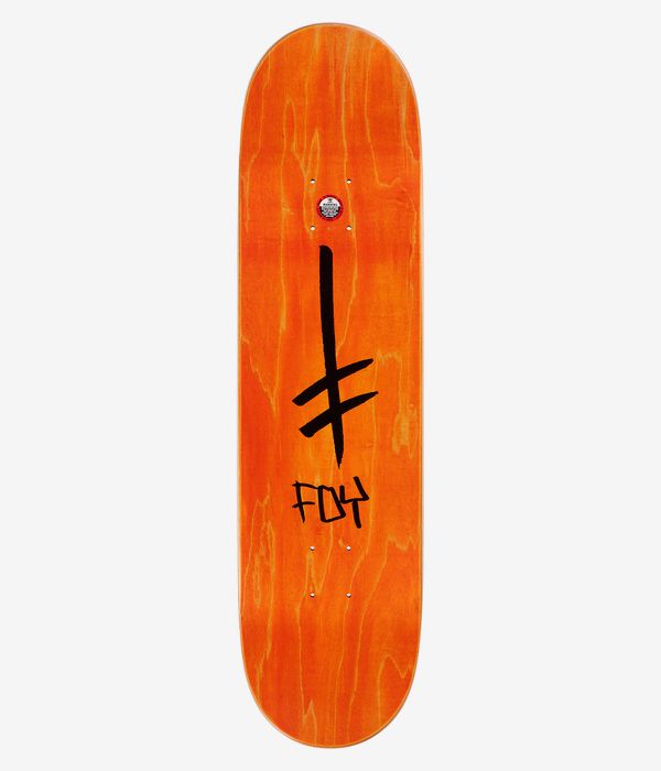 Deathwish Foy Crush 8.25" Skateboard Deck (orange)