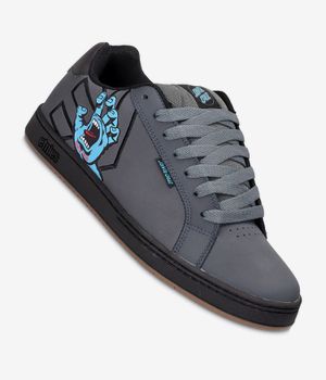 Etnies x Santa Cruz Fader Shoes (dark grey black)