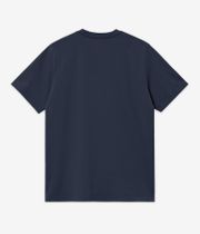 Carhartt WIP Script Embroidery T-Shirt (deep night white)