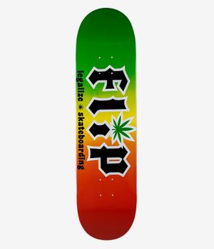 Flip HKD Legalize 8.25" Planche de skateboard (rasta)
