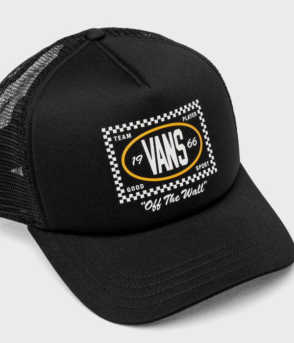 Vans Checkers Curved Bill Casquette (tr black)