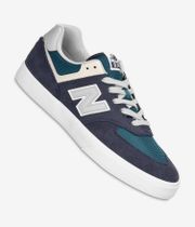 New Balance Numeric 574 Vulc Shoes (navy)