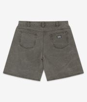 Obey Bigwig Baggy Denim Shorts (black olive wrinkle wash)