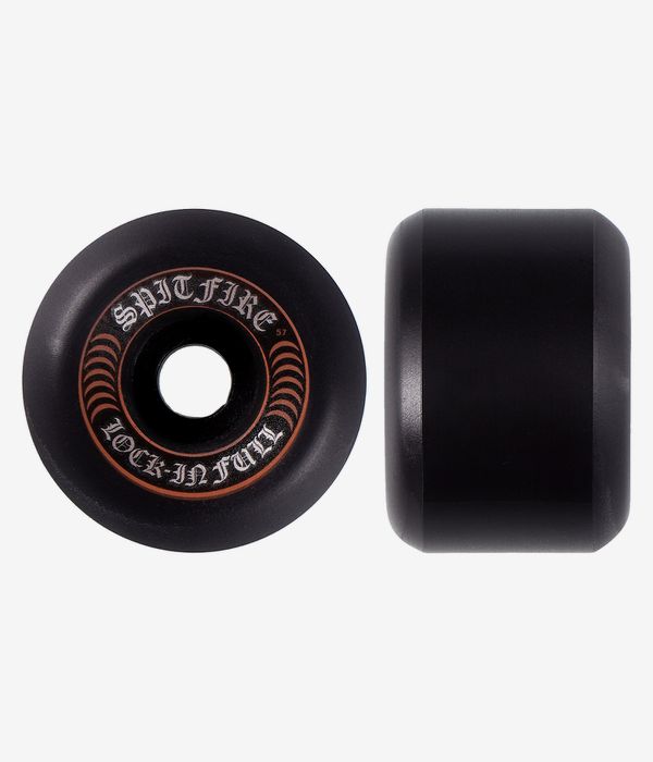 Spitfire Formula Four Lock In Full Wheels (black) 57 mm 99A 4 Pack