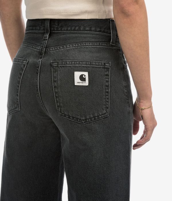 Carhartt WIP W' Arin Pant Corganic Fairfield Jeans women (black dark used wash)