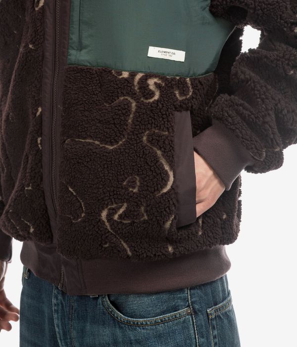 Element Oak Sherpa Giacca (java lines)