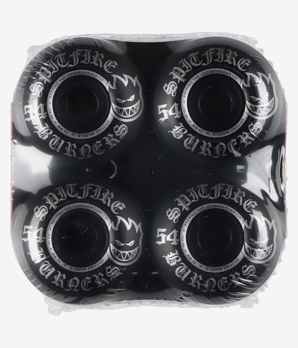 Shop Spitfire Burners Wheels (black) 54 mm 99A 4 Pack online