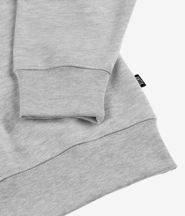 Antix Simplex Half Zip Sweatshirt (heather white)