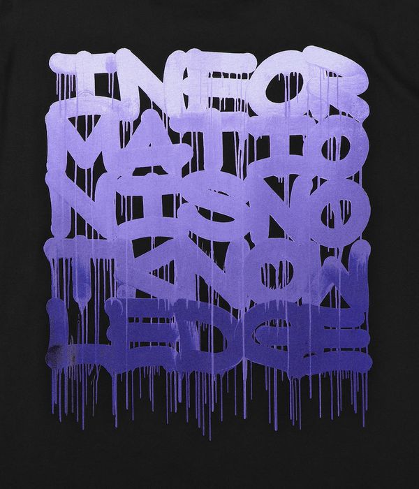 Iriedaily Stohead Knowledge T-Shirty (black)