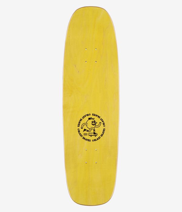 Blast Skates Ragin' Shaped 9.25" Skateboard Deck (white)