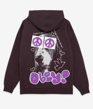 Obey Peace Eyes sweat à capuche (java brown)