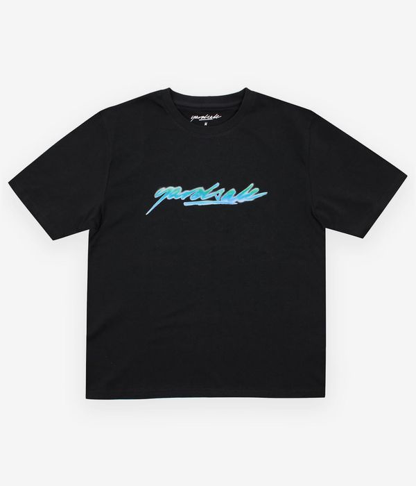 Yardsale Script Spray T-Shirt (black)